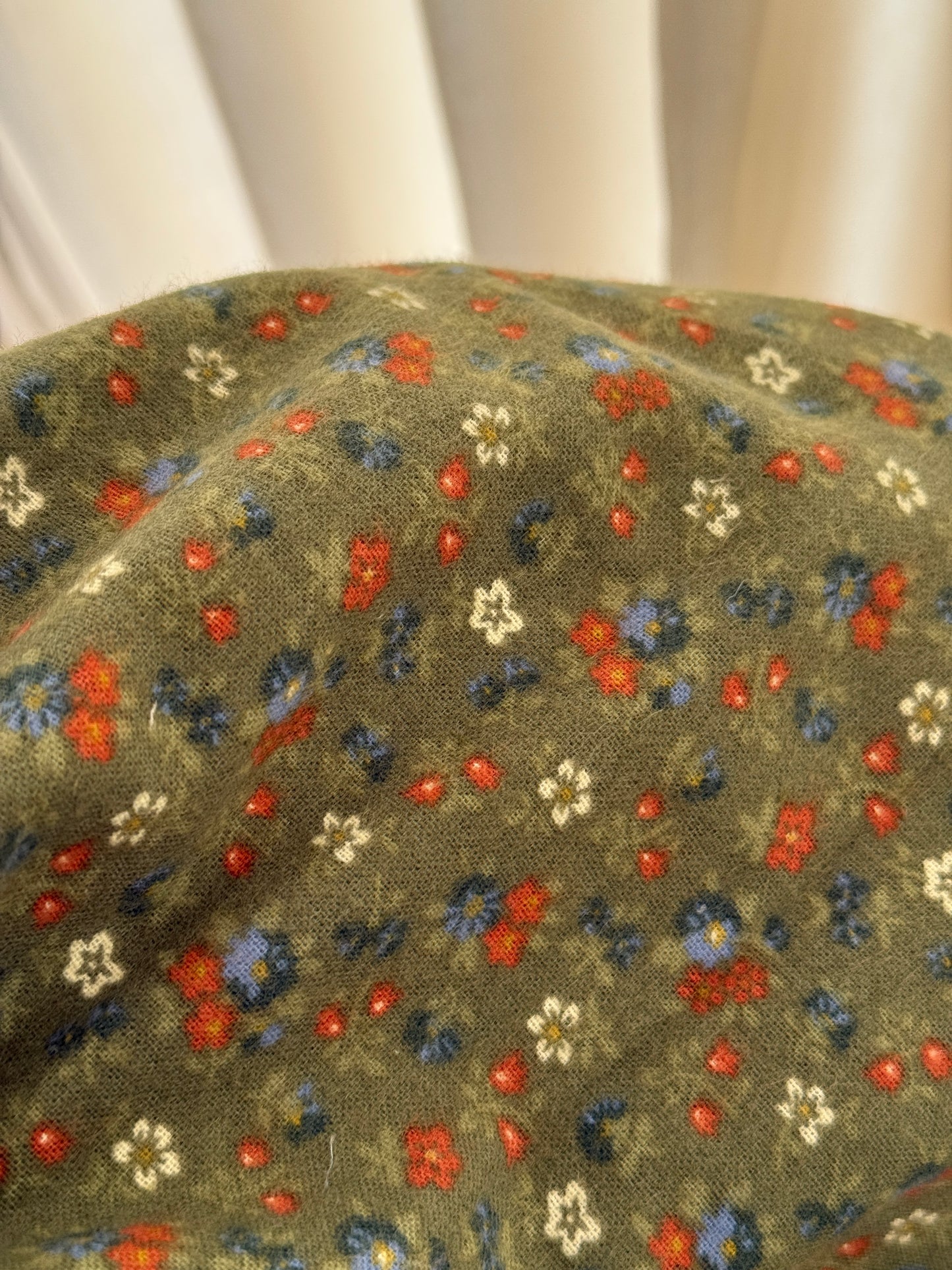 Cozy Floral Midi Skirt (2 Colors)