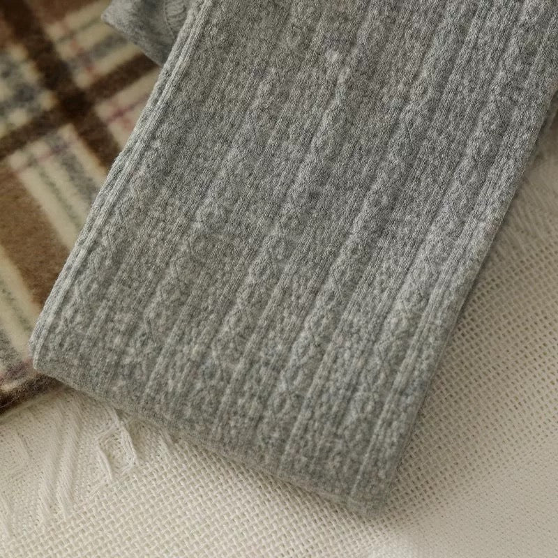 Cable Knit Tights (13 Colors)
