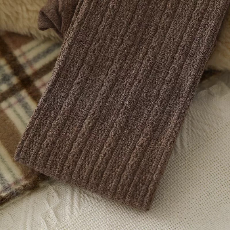 Cable Knit Tights (13 Colors)