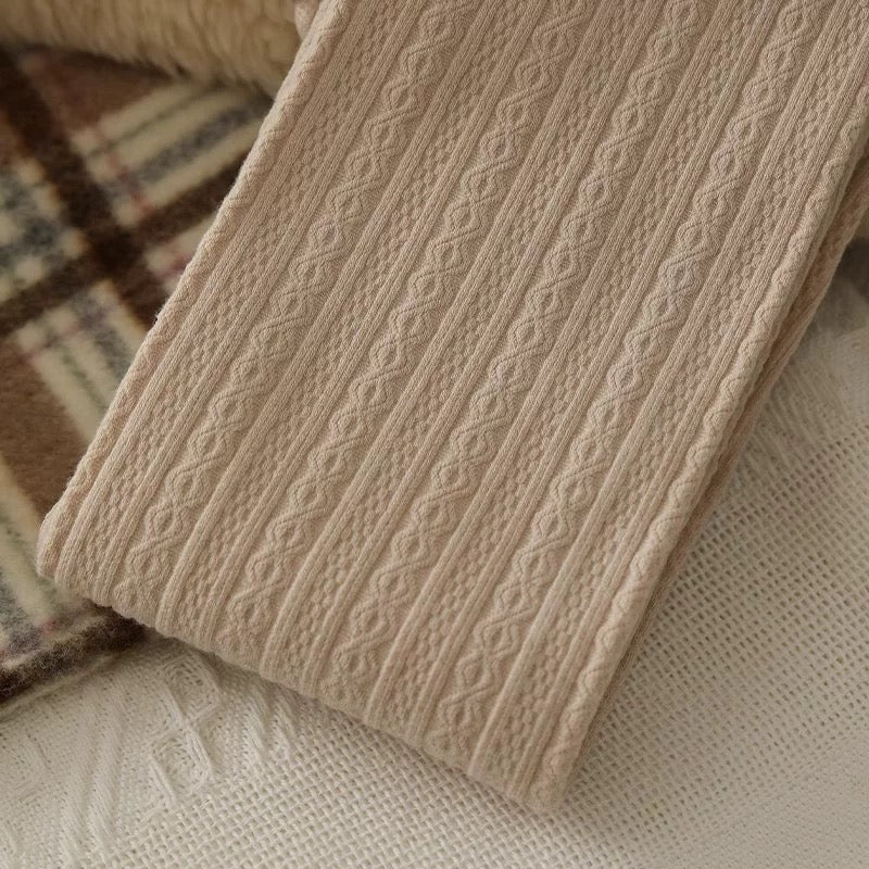 Cable Knit Tights (13 Colors)
