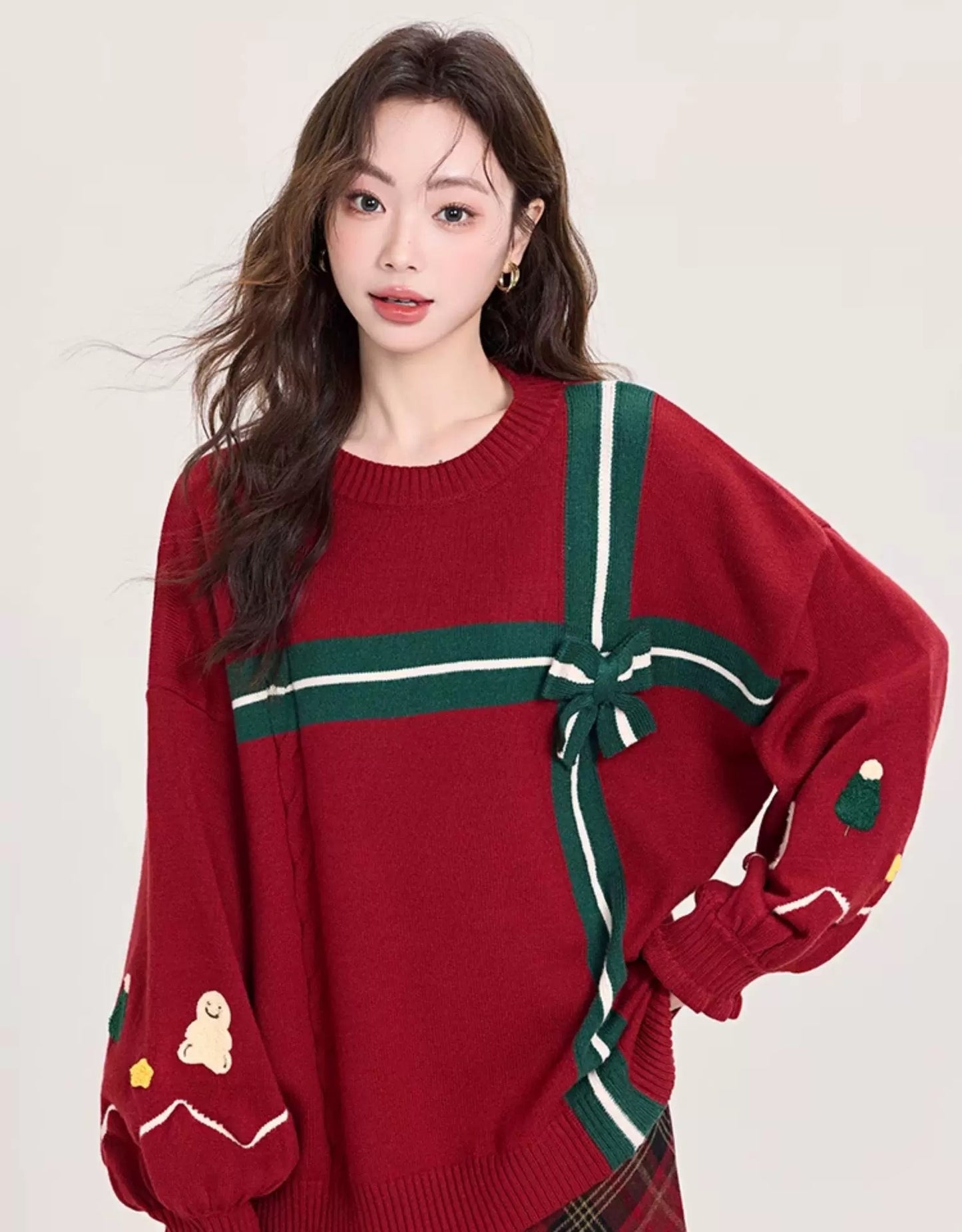 Christmas Gift Sweater (Red)
