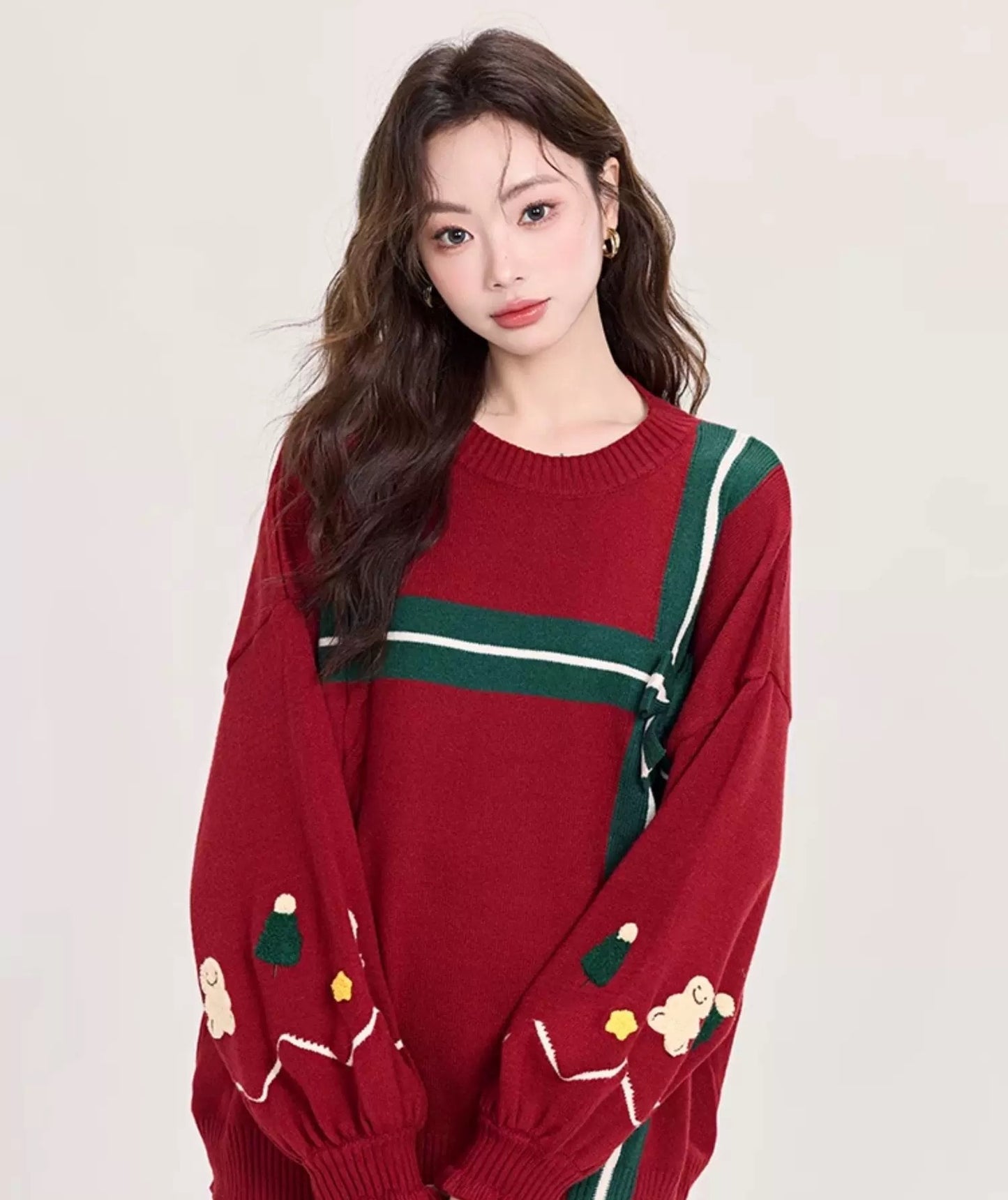 Christmas Gift Sweater (Red)