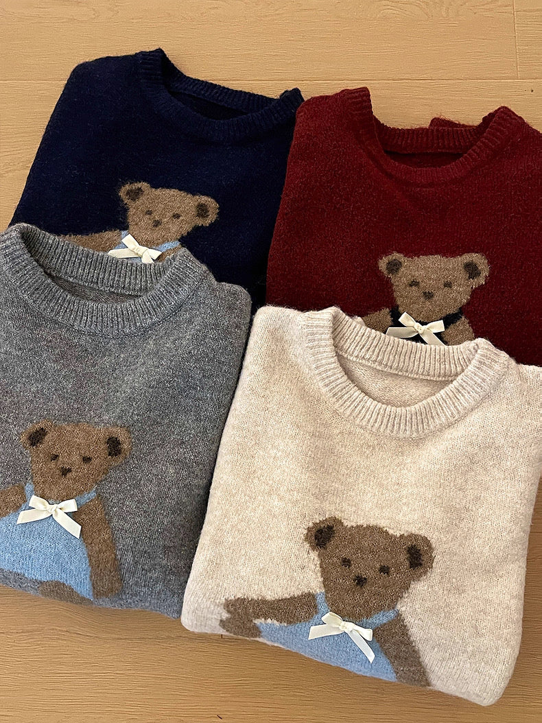 Teddy Bear Sweater (4 Colors)