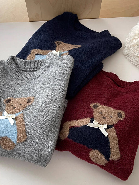 Teddy Bear Sweater (4 Colors)