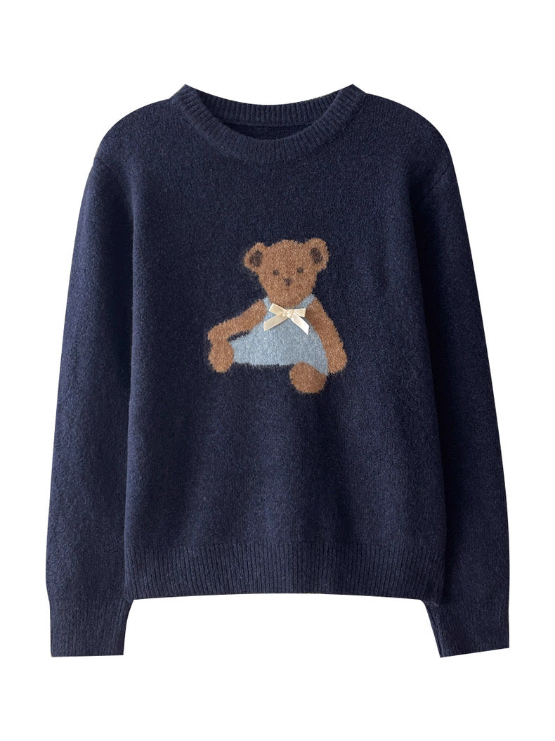 Teddy Bear Sweater (4 Colors)