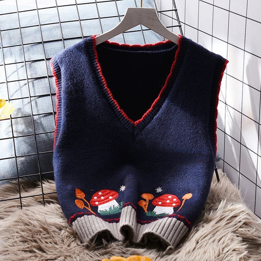 Mushroom Vest (2 Colors)