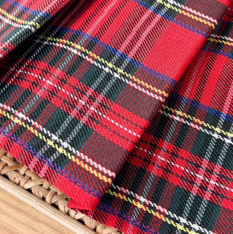 Holiday Plaid Tennis Skirt (2 Colors)