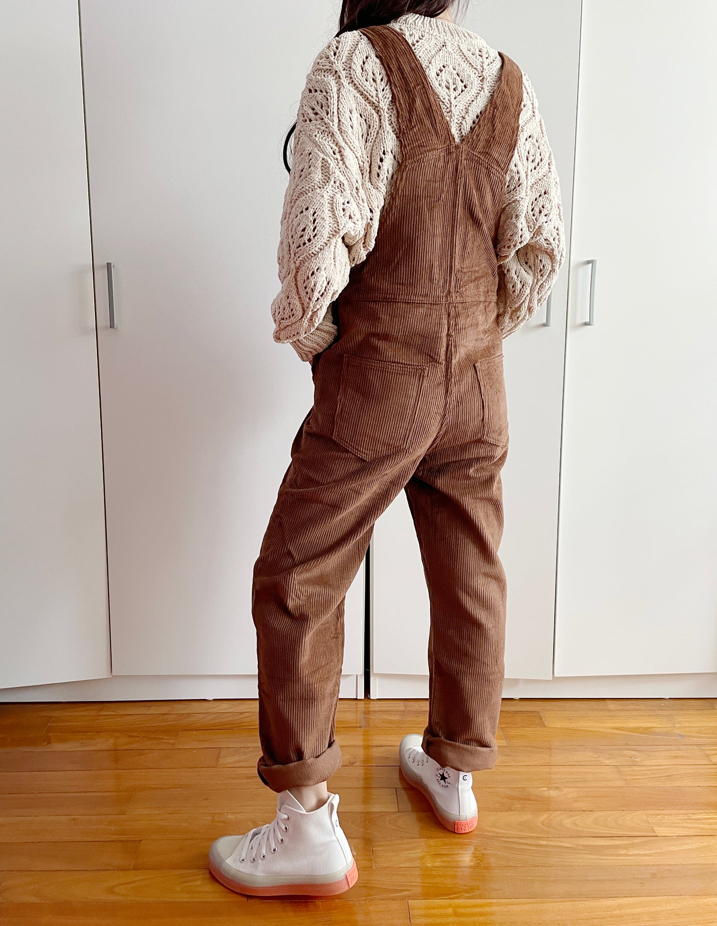 Paddington Corduroy Overalls (Mocha Brown)