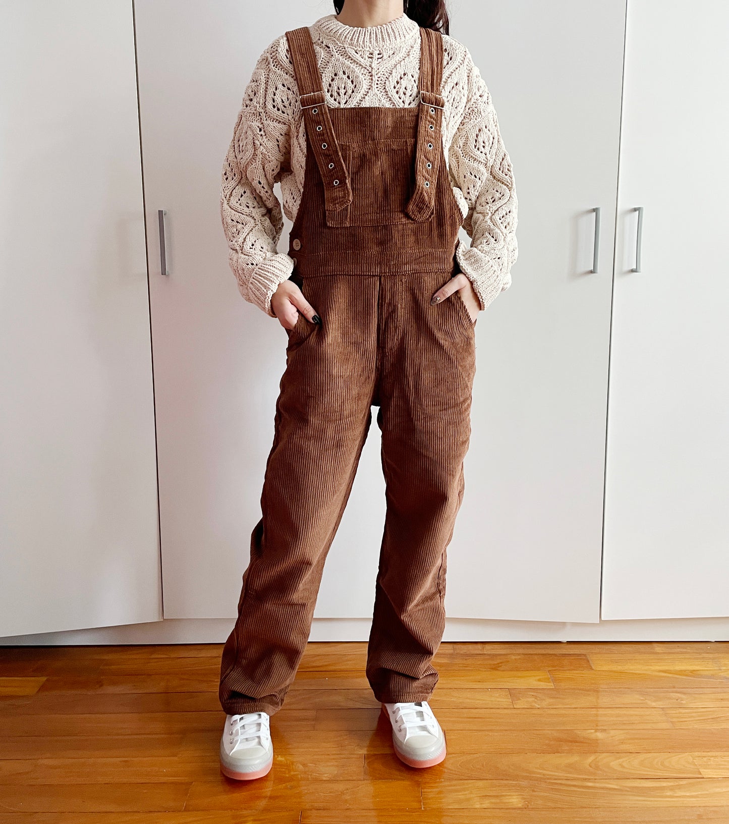Paddington Corduroy Overalls (Mocha Brown)