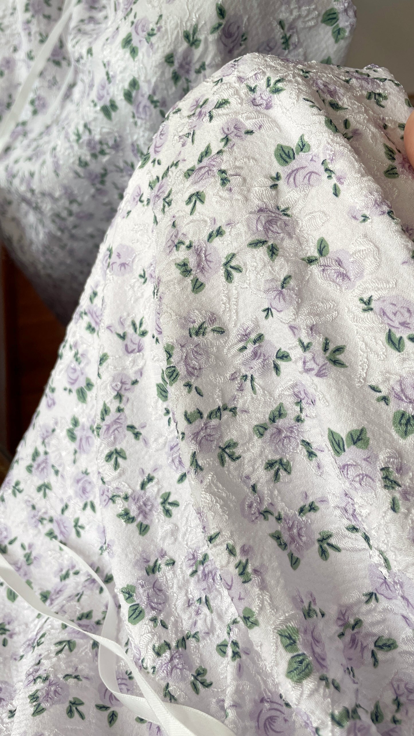 Lavender Haze Lace Up Cami Dress (Purple)