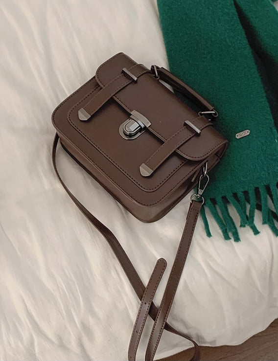 Buckle Satchel Bag (3 Colors)