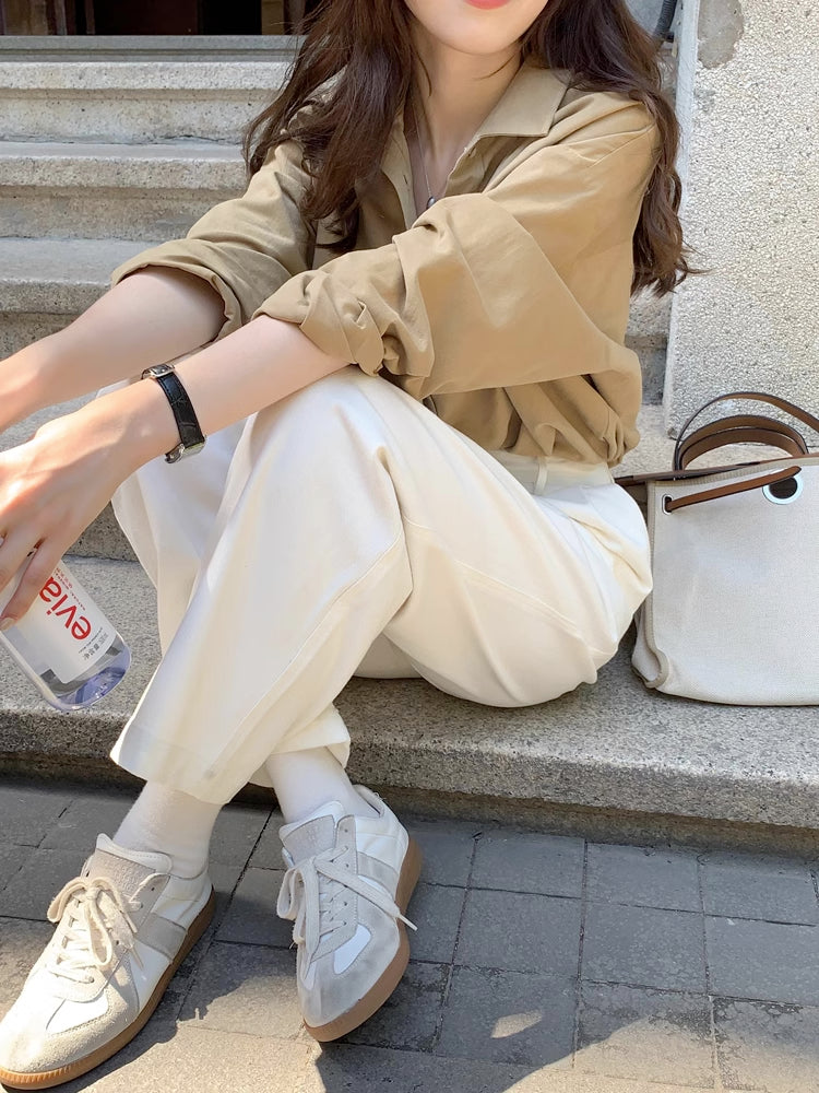 Boyfriend Button Up Shirt (6 Colors)