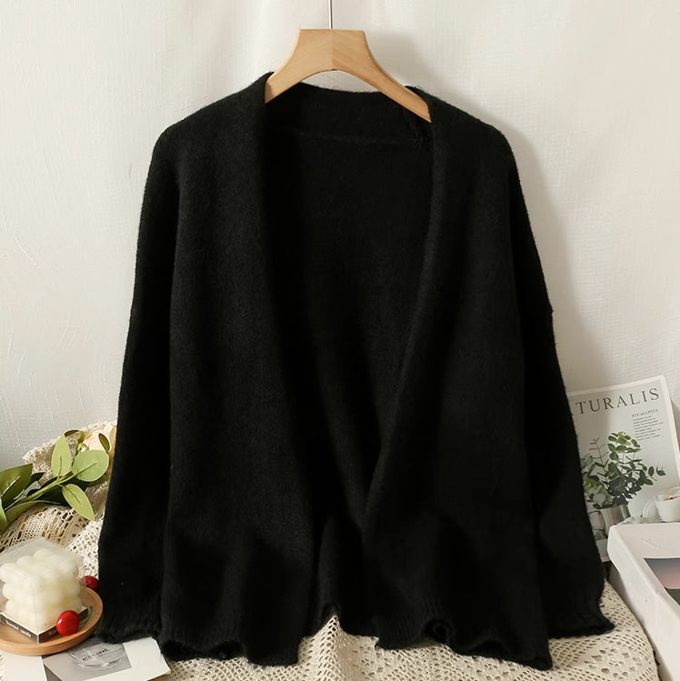 Basic Open Front Cardigan (7 Colors)