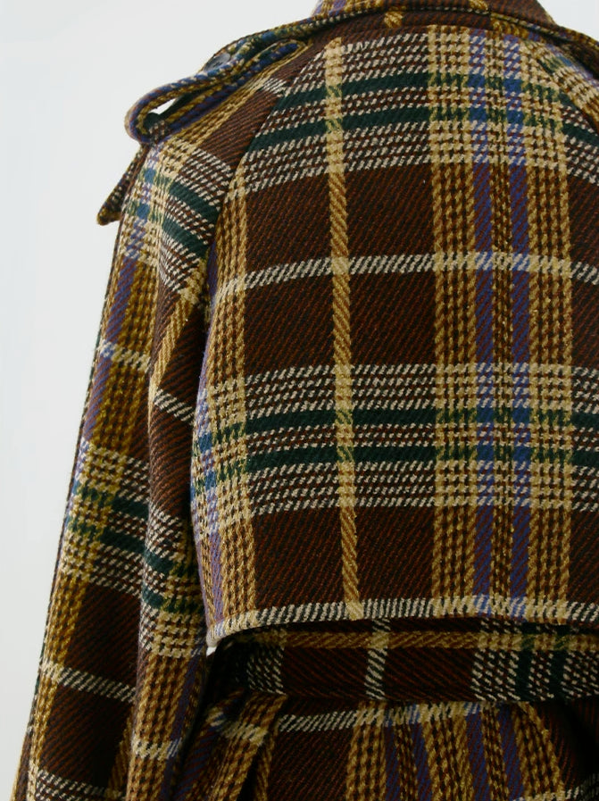 Forest Plaid Coat (2 Colors)
