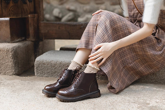 Vintage Oxford Boots (2 Colors)
