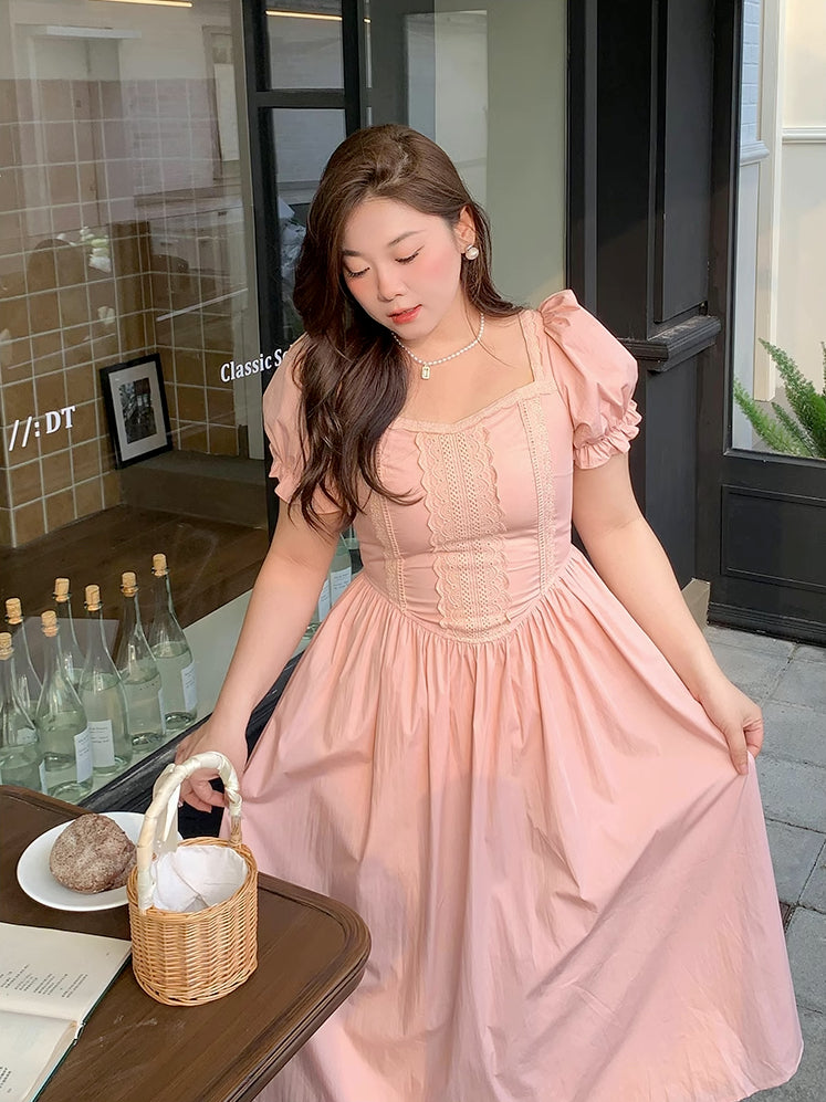 Jolie Broderie Midi Dress (3 Colors)