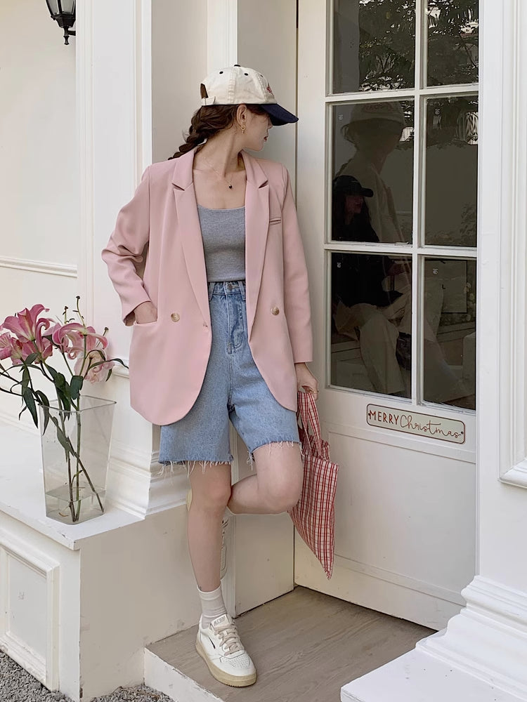 Basic Spring Blazer (4 Colors)