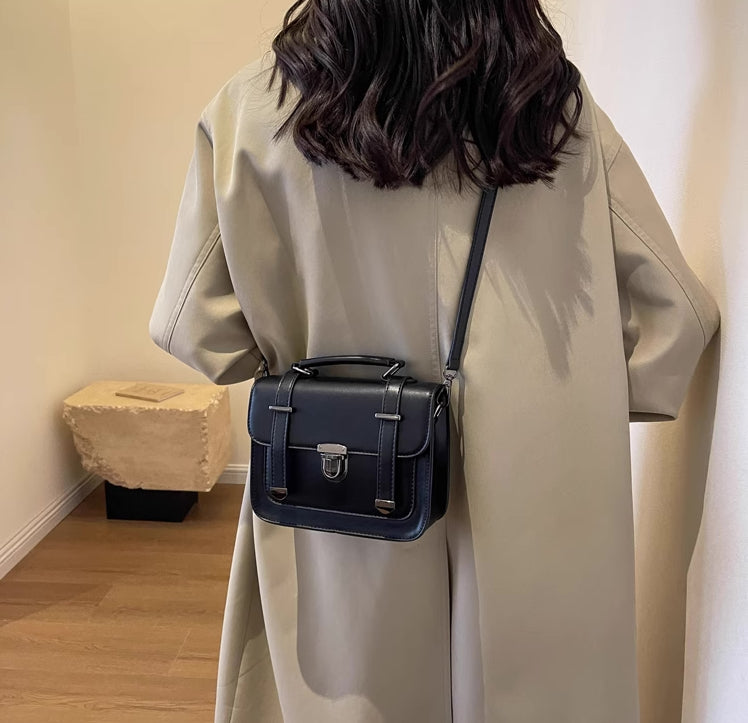 Buckle Satchel Bag (3 Colors)