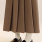 Pleated Midi Tennis Skirt (3 Colors)