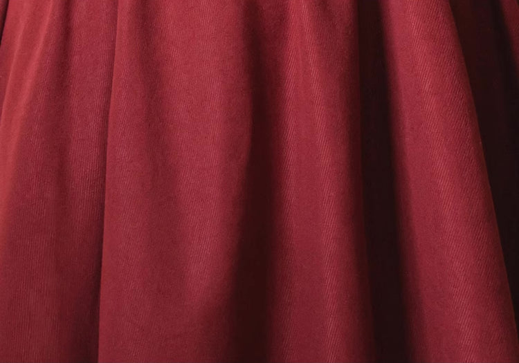 Frilly Bow Back Cami Dress (Red)