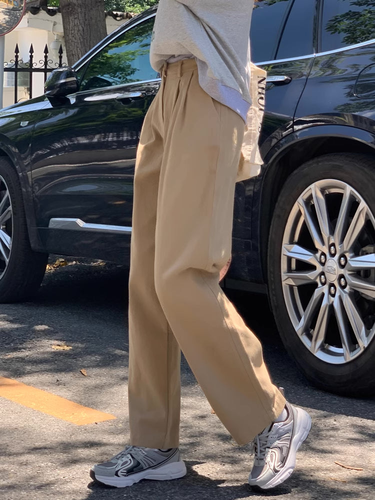 Boyfriend Work Pants (4 Colors)