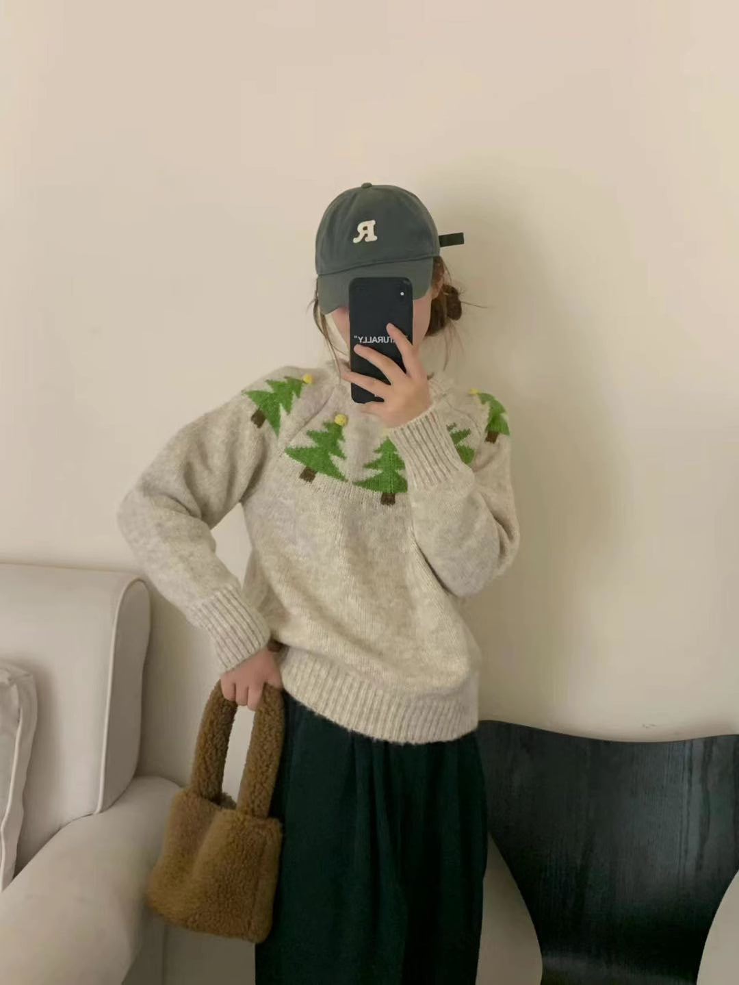 Christmas Tree Fair Isle Sweater (2 Colors)
