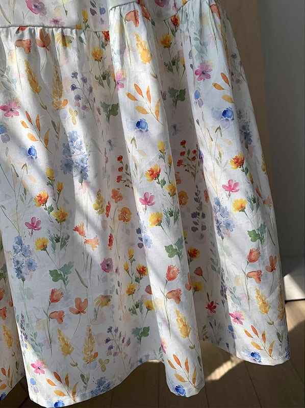 Blooming Beautiful Floral Midi Skirt (7 Colors)