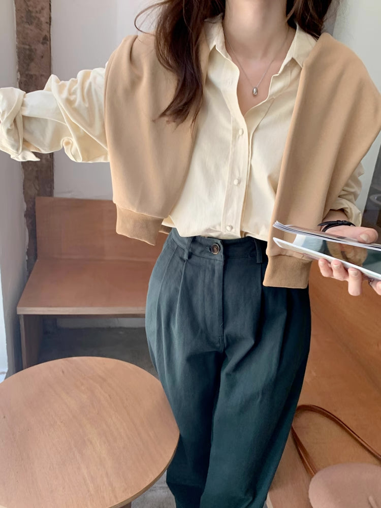 Boyfriend Button Up Shirt (6 Colors)
