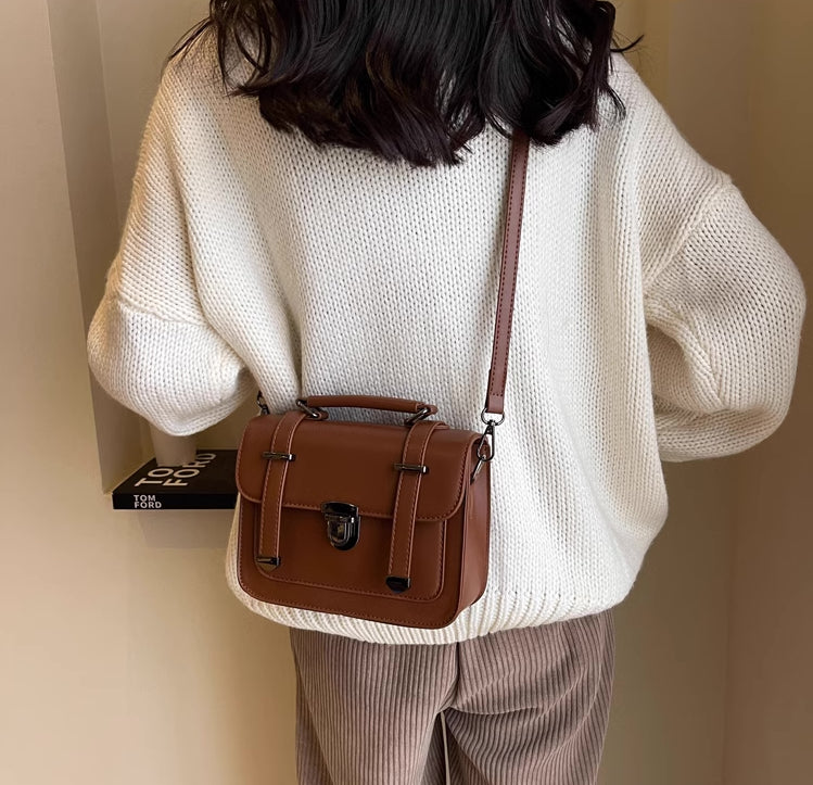 Buckle Satchel Bag (3 Colors)