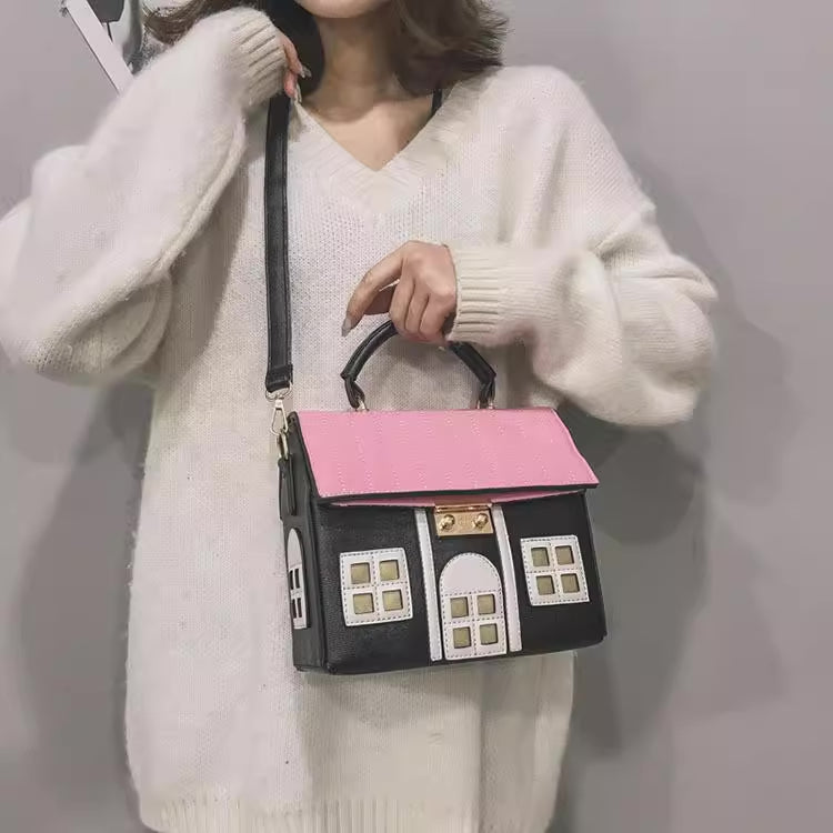 Cottage House Crossbody Bag (3 Colors)