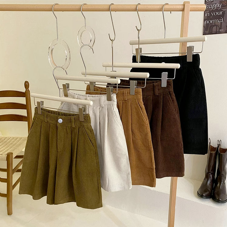 Fall Corduroy Shorts (5 Colors)