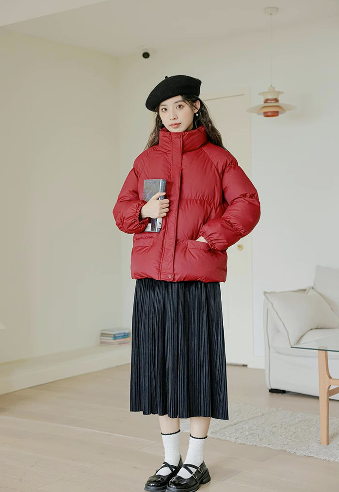 Basic Puffer Jacket (4 Colors)