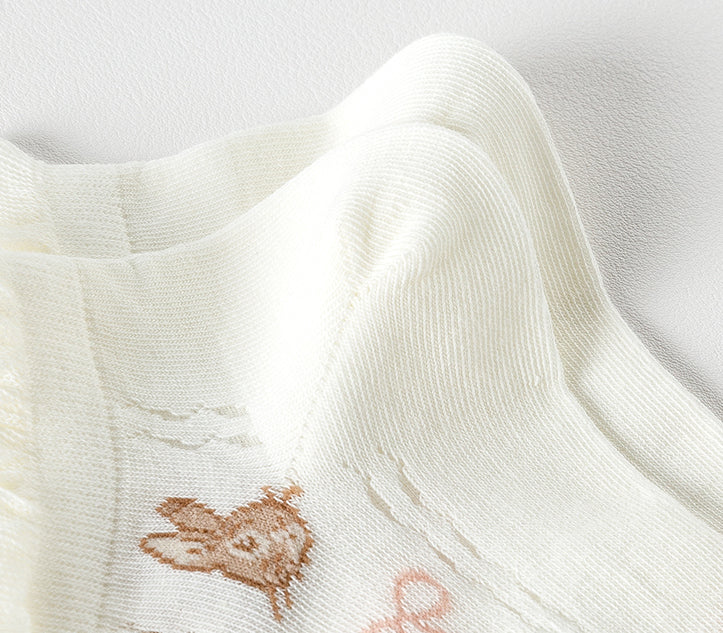 Spring Peter Rabbit Ankle Socks Set (Pink)