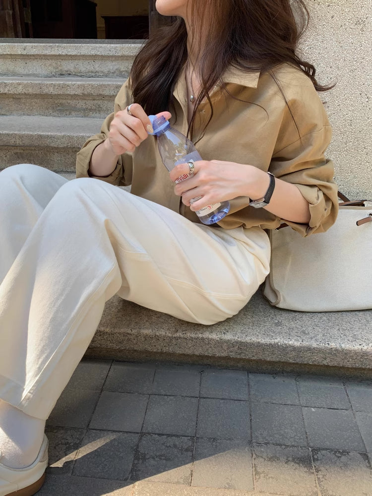 Boyfriend Work Pants (4 Colors)