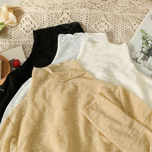 Little Floral Layering Shirt (4 Colors)