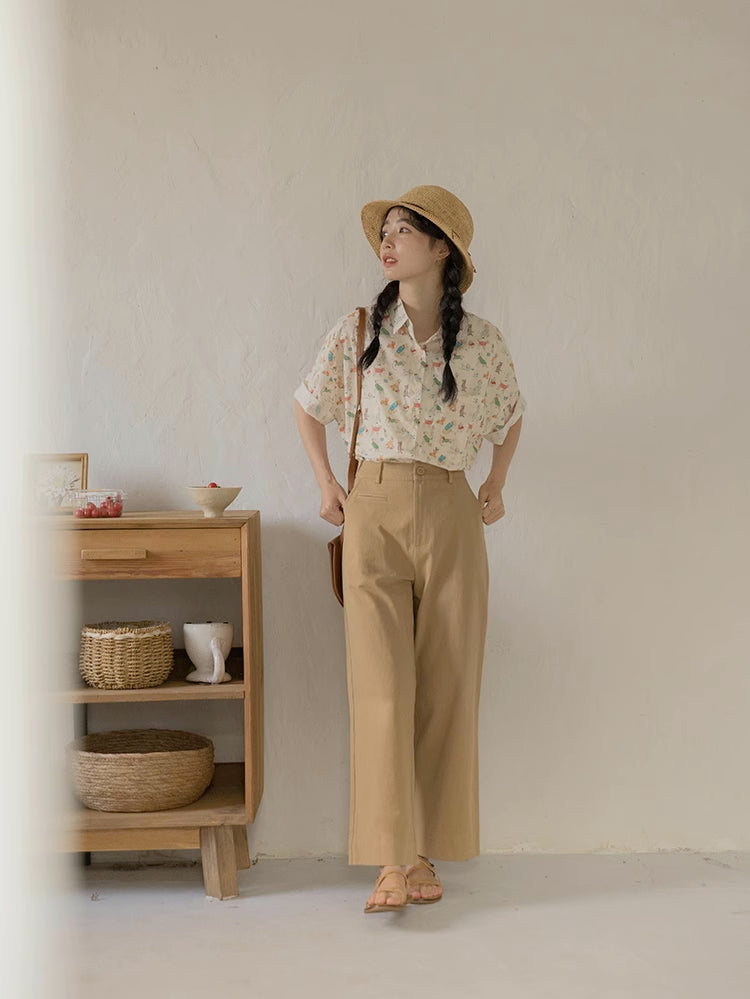 Best Boy Button Up Shirt (Cream)