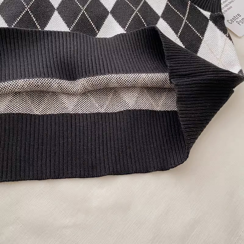 Argyle Varsity Vest (2 Colors)