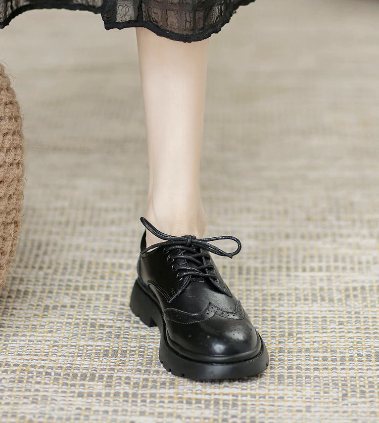 Chunky Oxford Shoes (2 Colors)