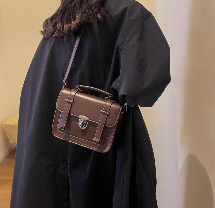 Buckle Satchel Bag (3 Colors)