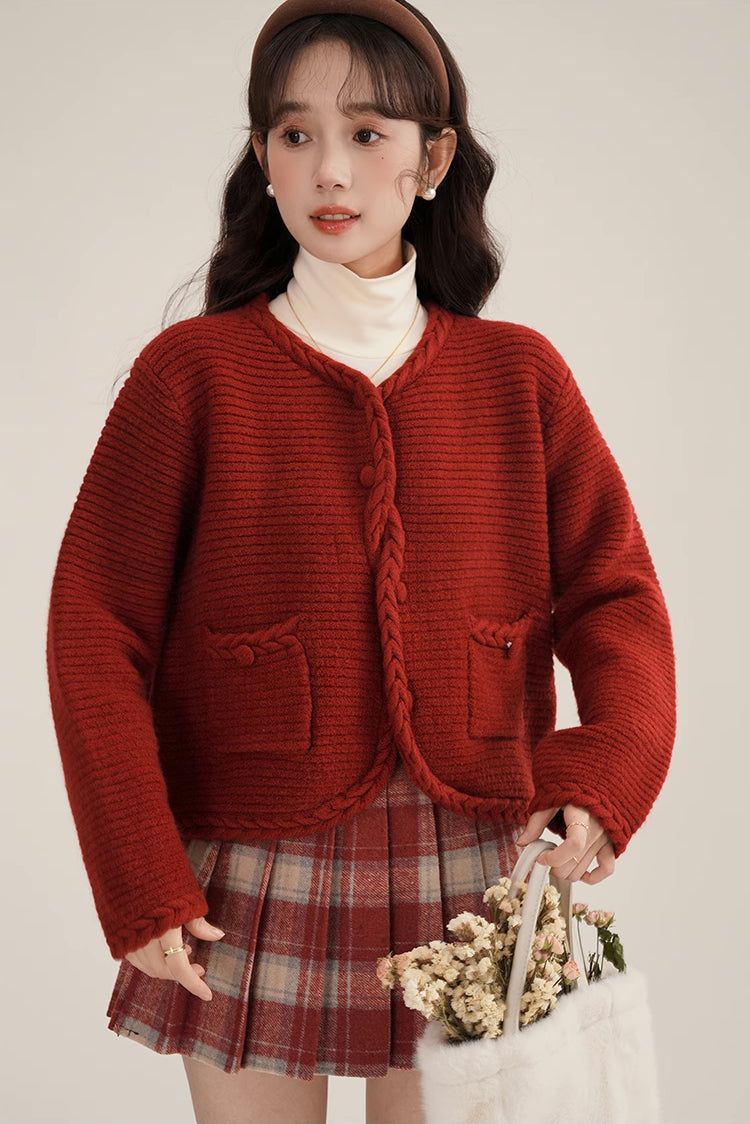 Toasted Plaid Pleated Tennis Skirt (3 Colors)