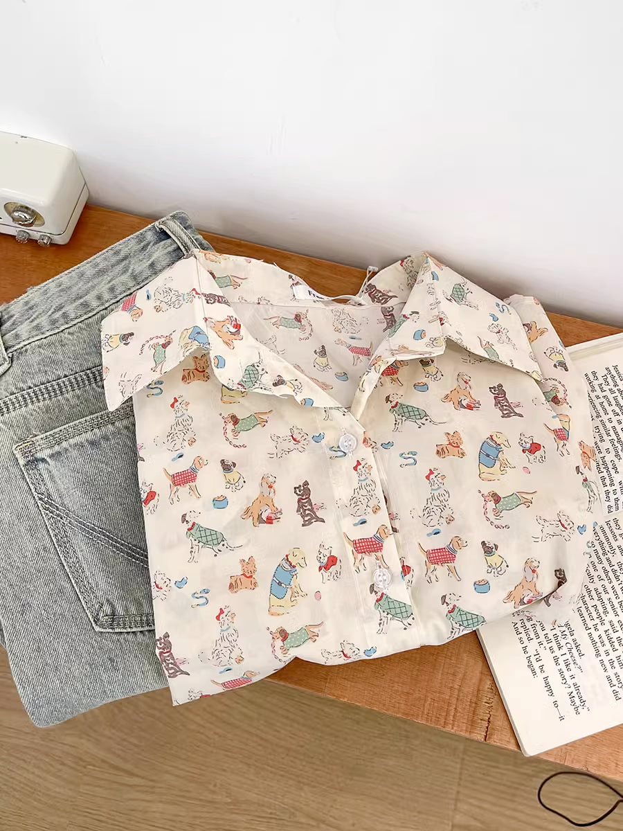 Best Boy Button Up Shirt (Cream)