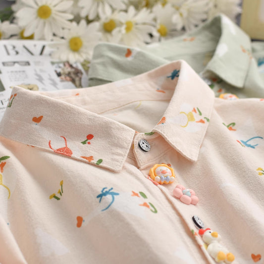 Goosing Around Blouse (2 Colors)