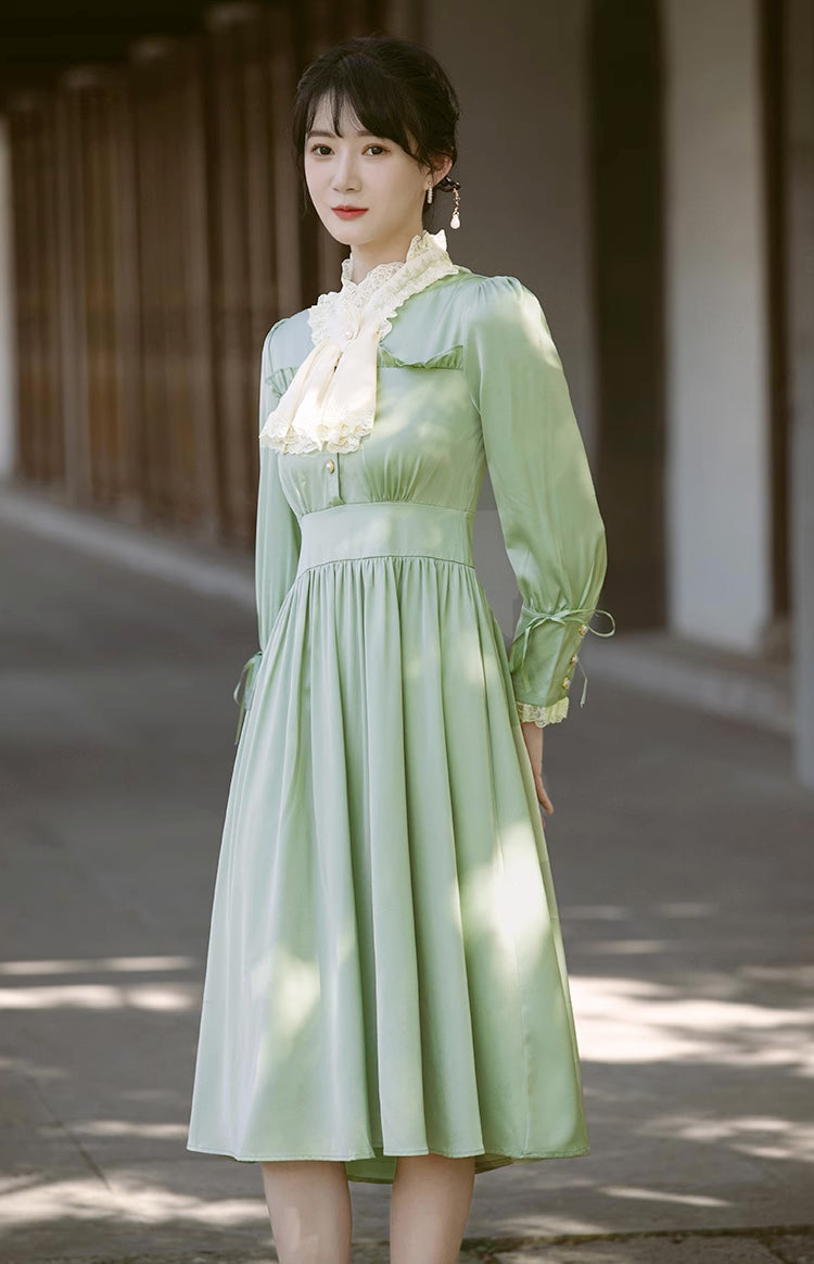 Sophie Midi Dress (Mint)