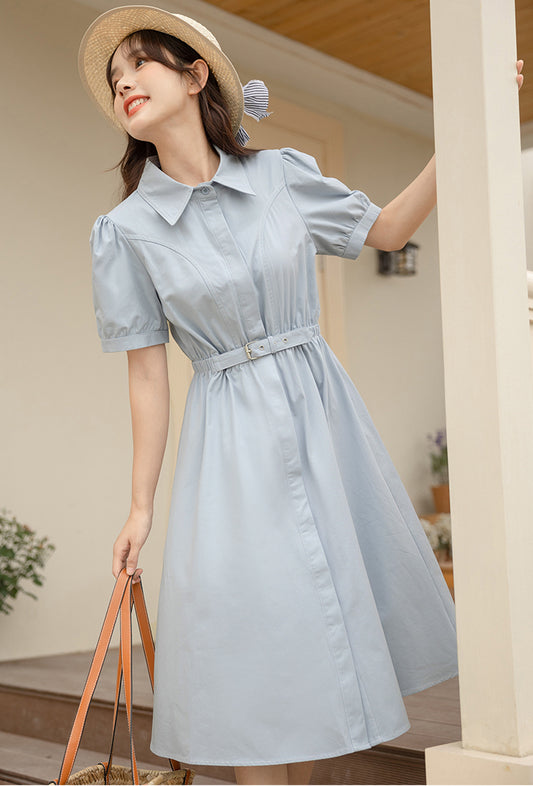 Summer Days Shirt Dress (2 Colors)