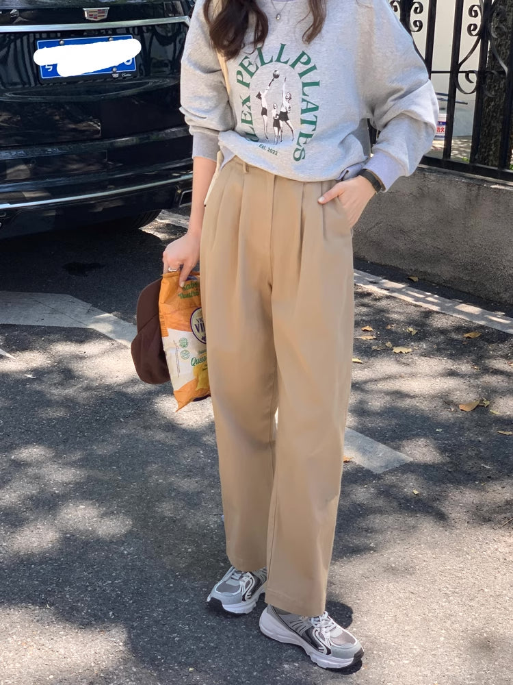 Boyfriend Work Pants (4 Colors)