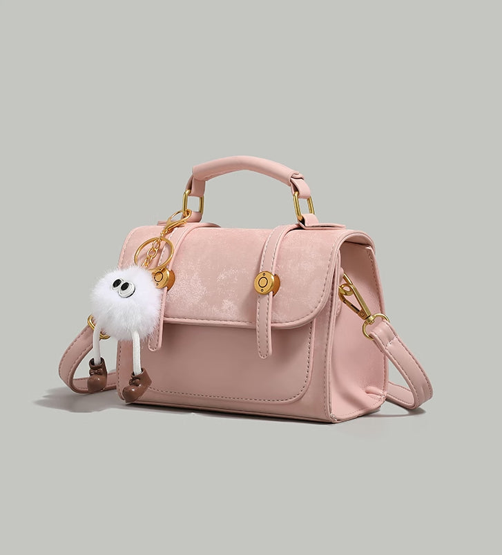 Suede Satchel Bag (4 Colors)