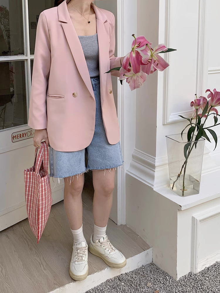 Basic Spring Blazer (4 Colors)