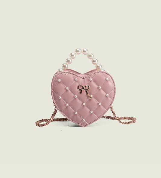 Quilted Heart Mini Bag (3 Colors)