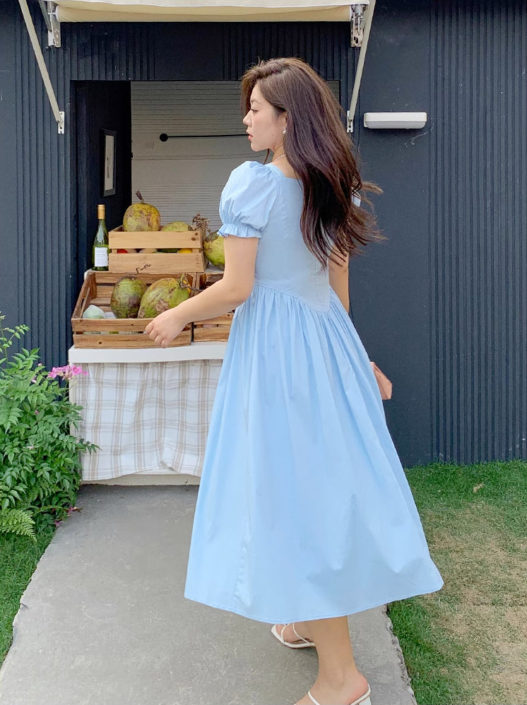 Jolie Broderie Midi Dress (3 Colors)
