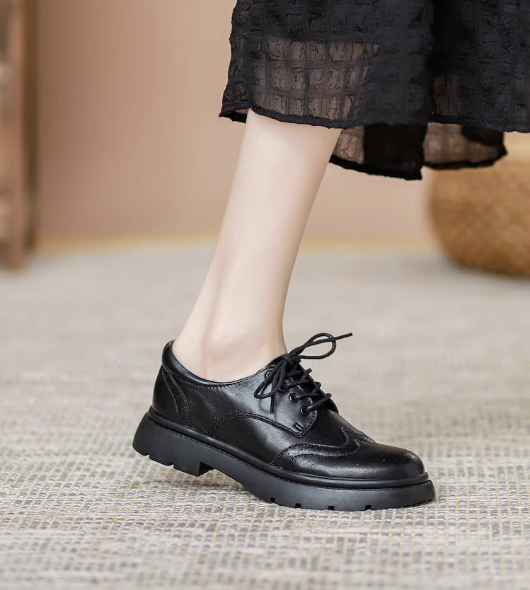 Chunky Oxford Shoes (2 Colors)